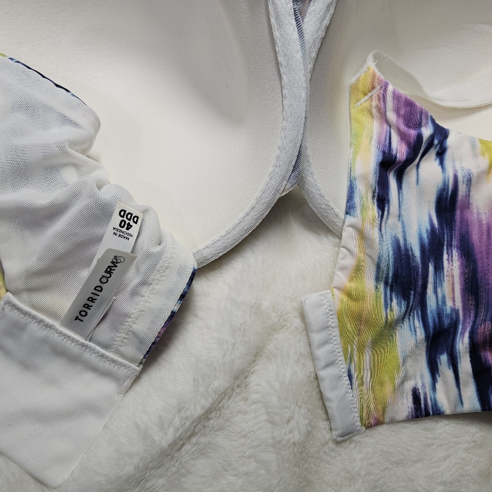 Torrid Multicolor Bra - Picture 3 of 4